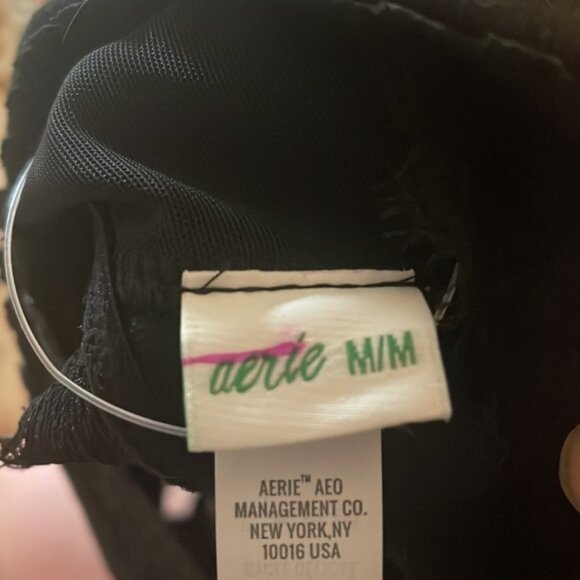 NWOT Aerie Eyelash Lace Trim Longline Bralette - Picture 9 of 16